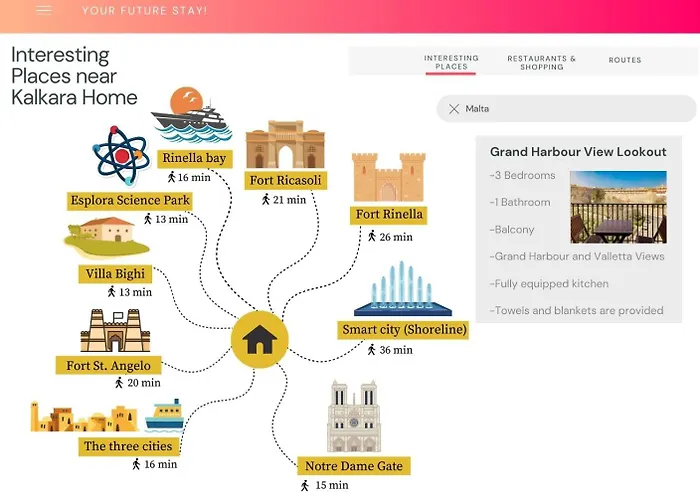 Grand Harbour View Lookout *